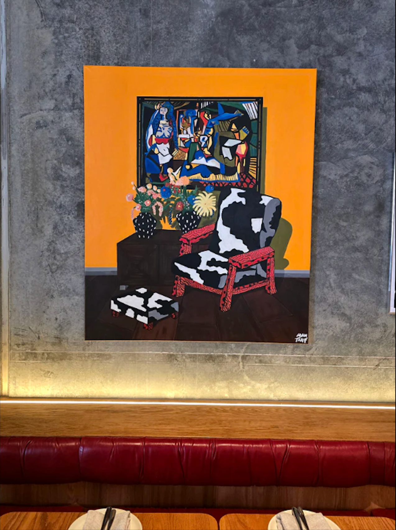 Série En Jaune - Les Femmes d'Alger (Version O)